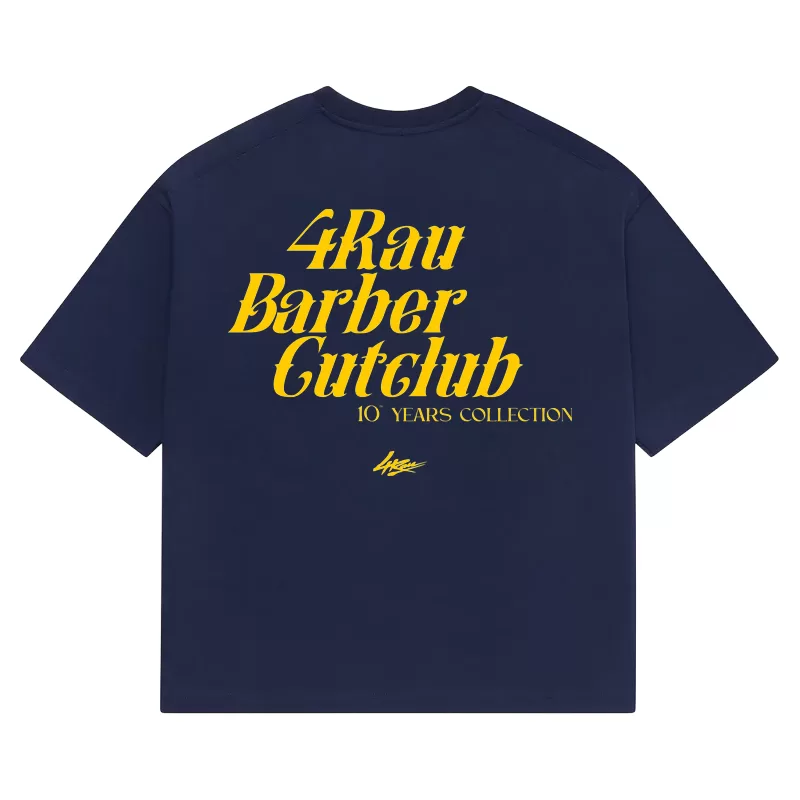 10TH YEARS BOX T-SHIRT (NAVY) - 2